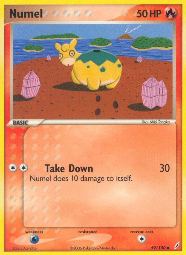 Numel #59 Pokemon Crystal Guardians