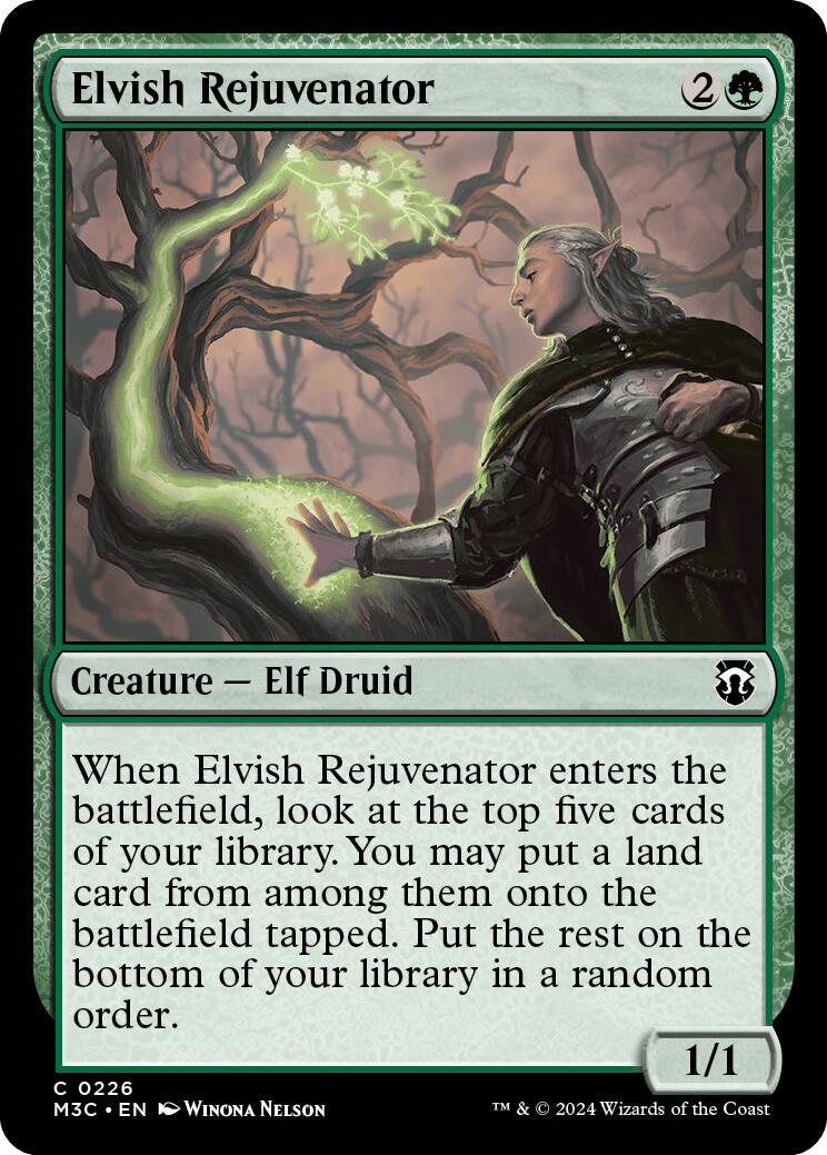 Elvish Rejuvenator #226 Magic Modern Horizons 3 Commander