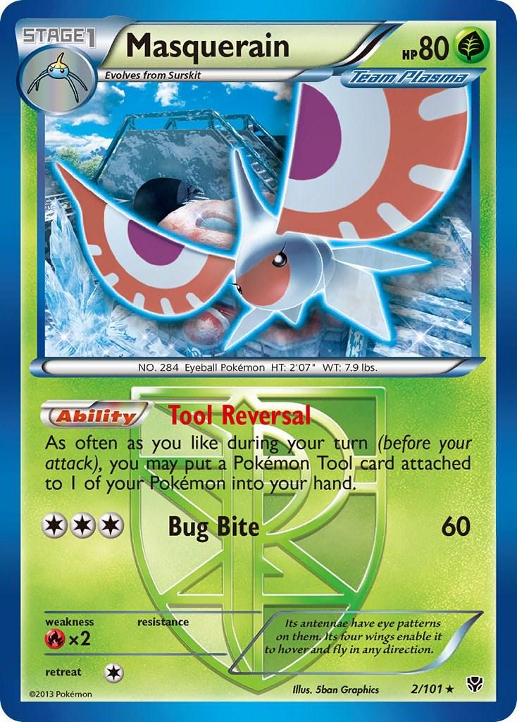 Masquerain #2 Pokemon Plasma Blast