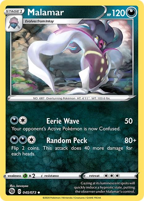 Malamar #45 Pokemon Champion's Path