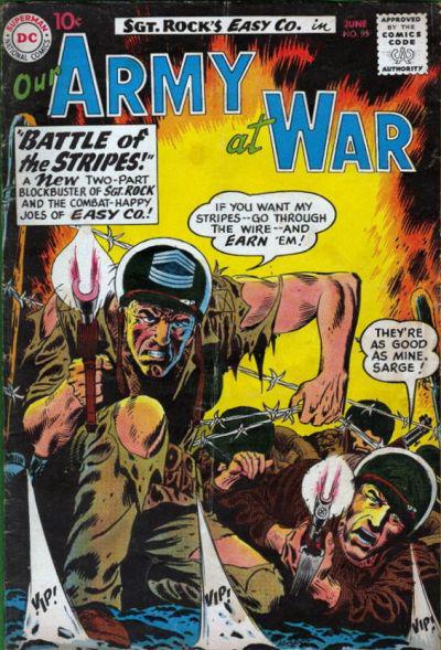 Our Army at War #95 (1960) Comic Books Our Army at War