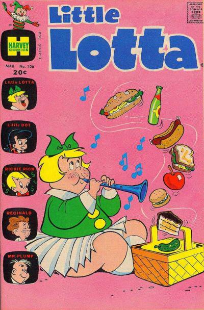 Little Lotta #106 (1973) Comic Books Little Lotta