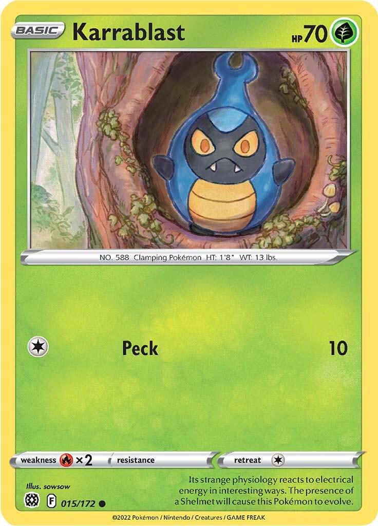 Karrablast #15 Pokemon Brilliant Stars
