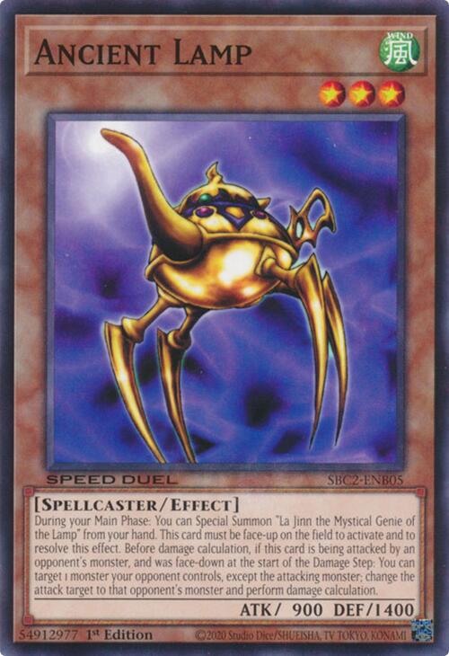 Ancient Lamp SBC2-ENB05 YuGiOh Speed Duel: Battle City Finals