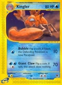 Kingler #50 Pokemon Expedition