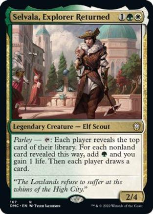 Selvala, Explorer Returned #167 Magic Dominaria United Commander