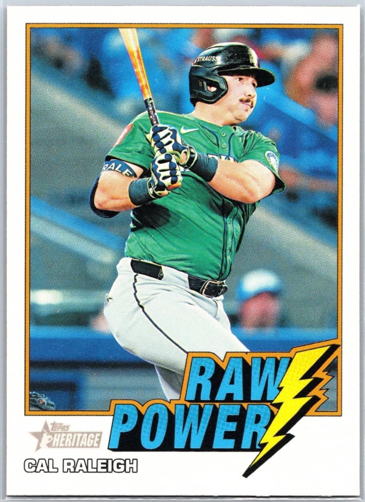 Cal Raleigh #RP-CR Prices | 2026 Topps Heritage Raw Power | Baseball Cards