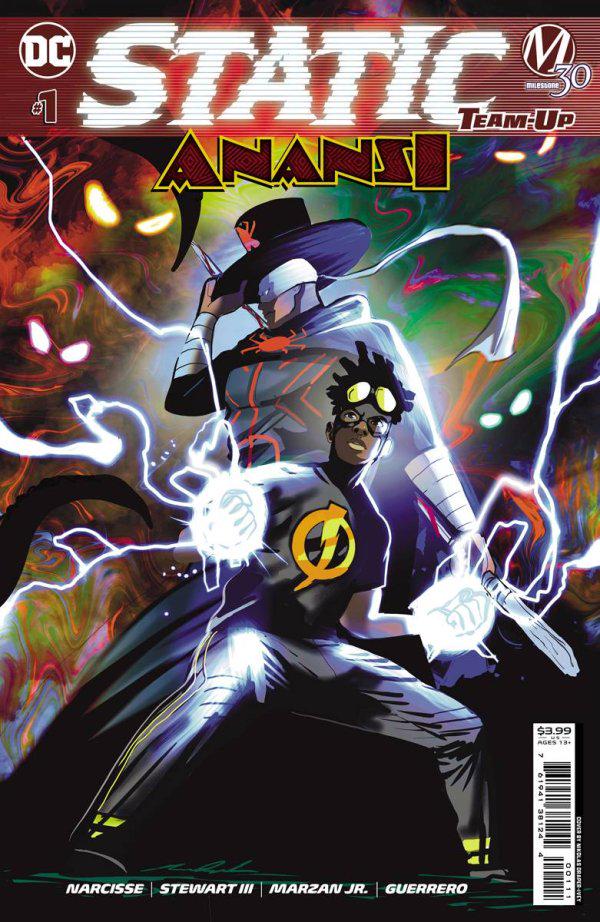 Static Team-Up: Anansi #1 (2023) Comic Books Static Team-Up: Anansi