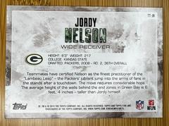 Back | Jordy Nelson Football Cards 2015 Topps Fire Transcendent Touchdowns