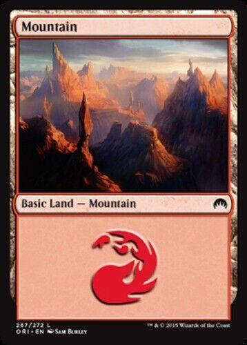 Mountain #267 Magic Magic Origins