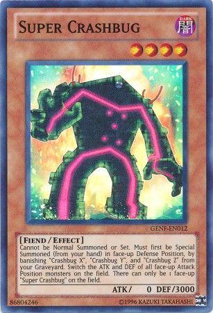 Super Crashbug GENF-EN012 YuGiOh Generation Force