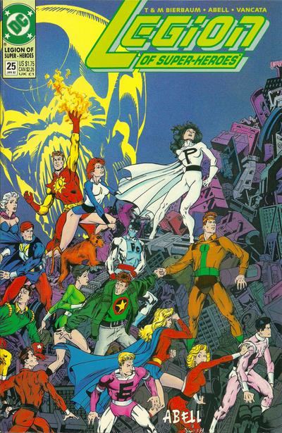 Legion of Super-Heroes #25 (1992) Comic Books Legion of Super-Heroes