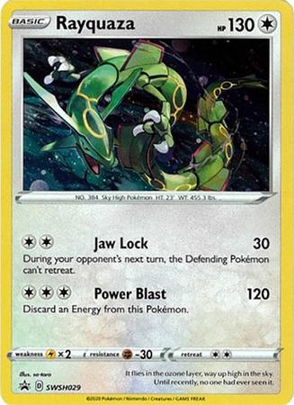 Rayquaza #SWSH029 Cover Art
