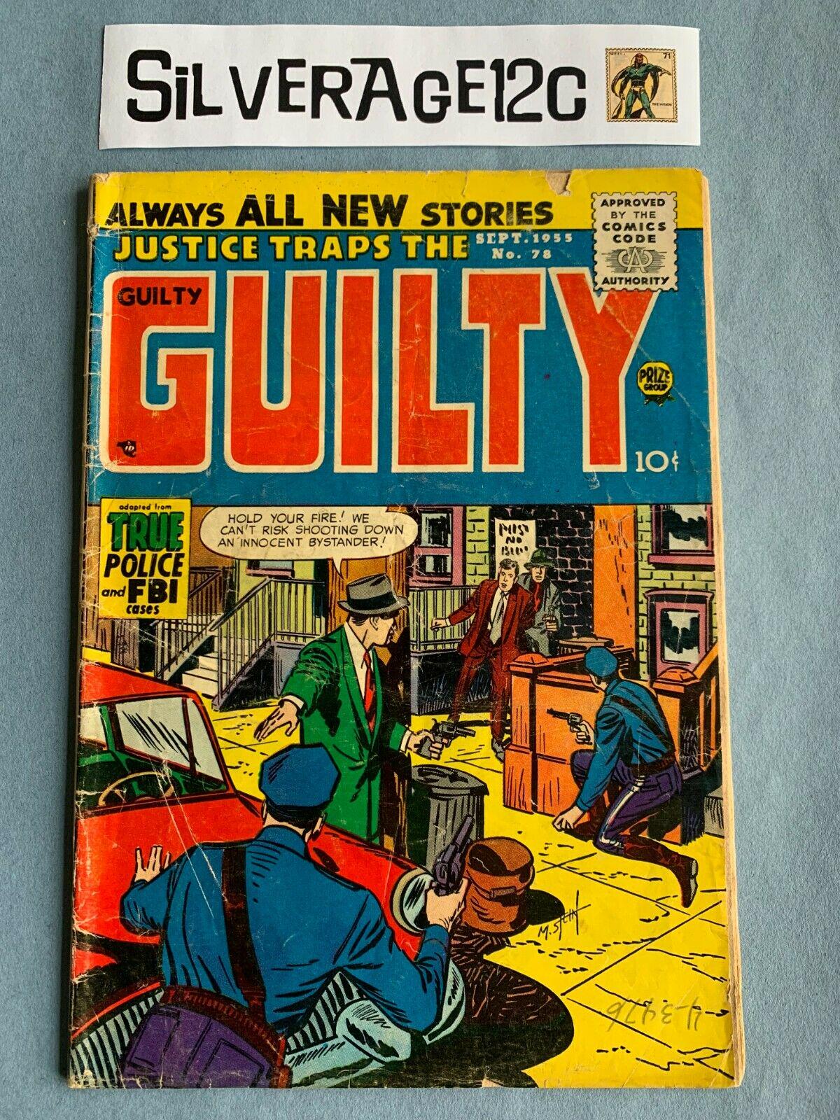 Justice Traps the Guilty #79 (1955) Comic Books Justice Traps the Guilty