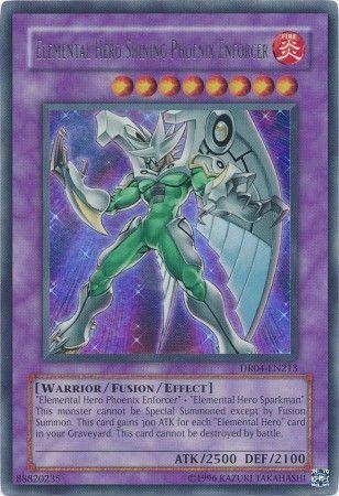 Elemental Hero Shining Phoenix Enforcer DR04-EN213 YuGiOh Dark Revelation Volume 4