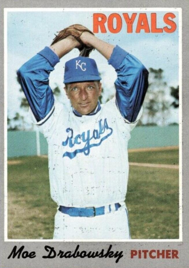 Moe Drabowsky #653 Baseball Cards 1970 Topps