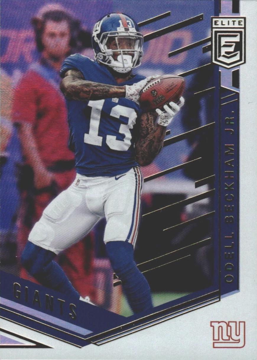 Odell Beckham Jr. #6 2018 Panini Donruss Elite Football