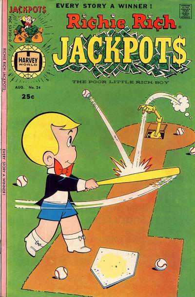 Richie Rich Jackpots #24 (1976) Comic Books Richie Rich Jackpots