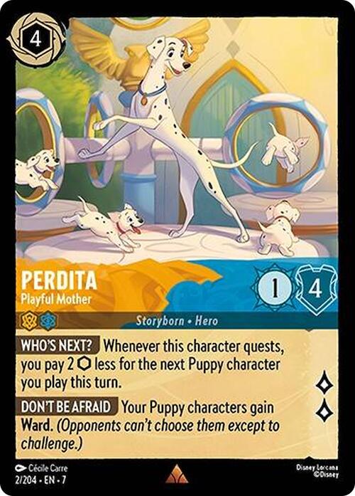 Perdita - Playful Mother #2 Lorcana Archazia's Island