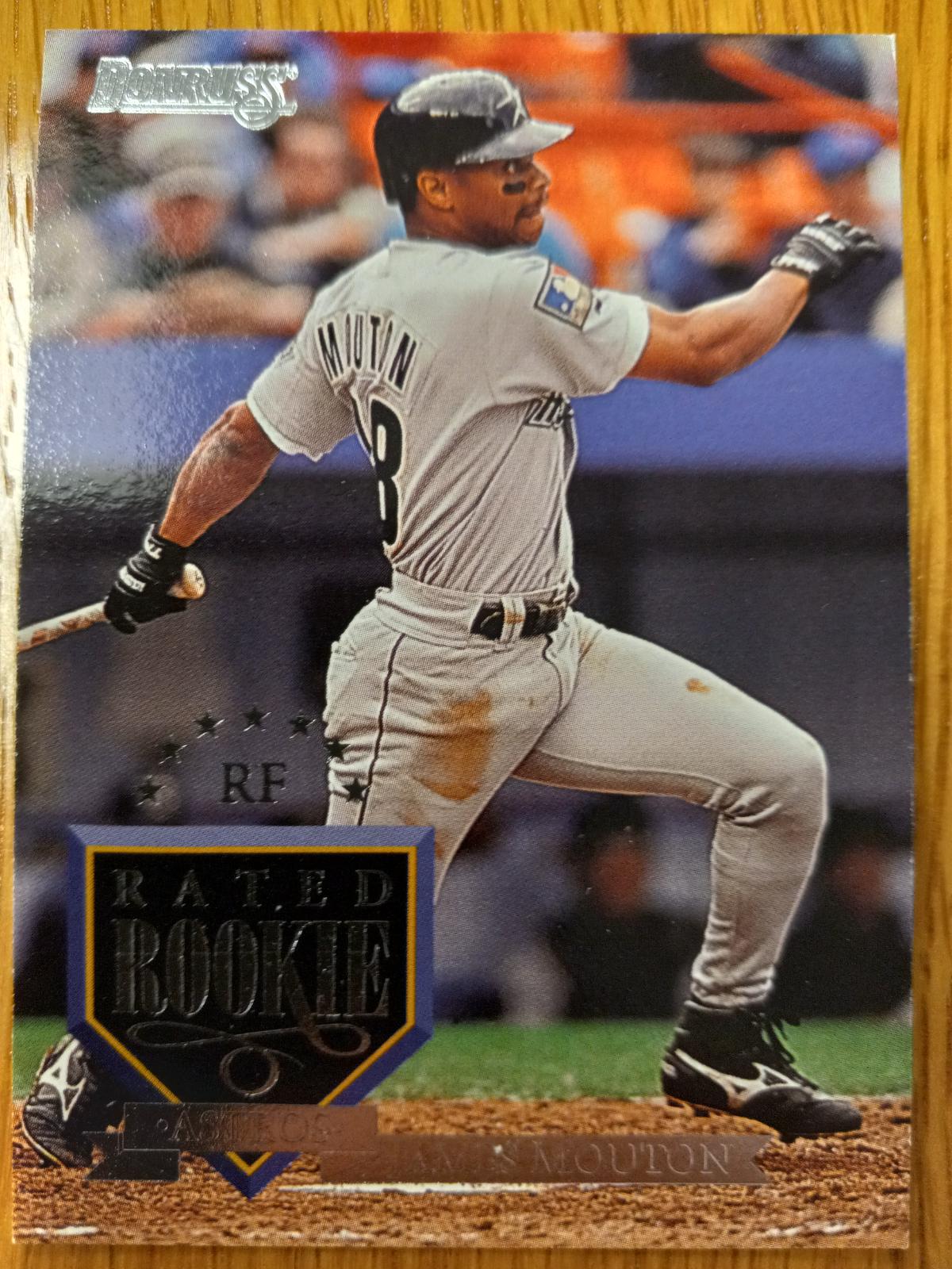 James Mouton #246 Baseball Cards 1995 Donruss