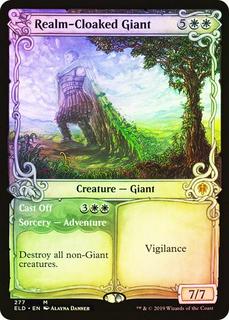 Realm-Cloaked Giant & Cast Off