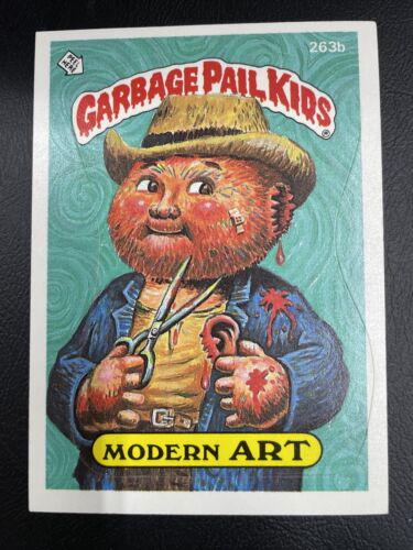 Modern ART #263b 1987 Garbage Pail Kids