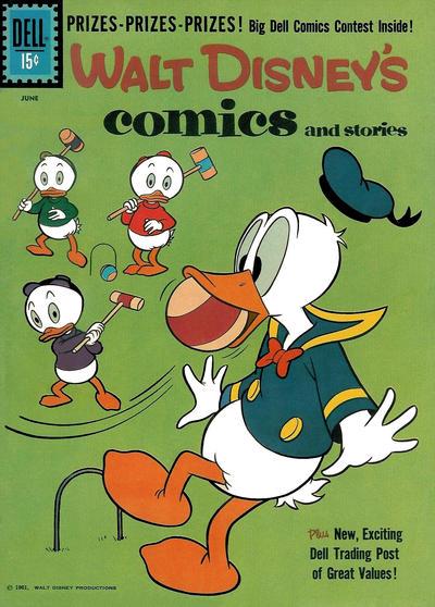 Walt Disney's Comics and Stories #249 (1961) Comic Books Walt Disney's Comics and Stories