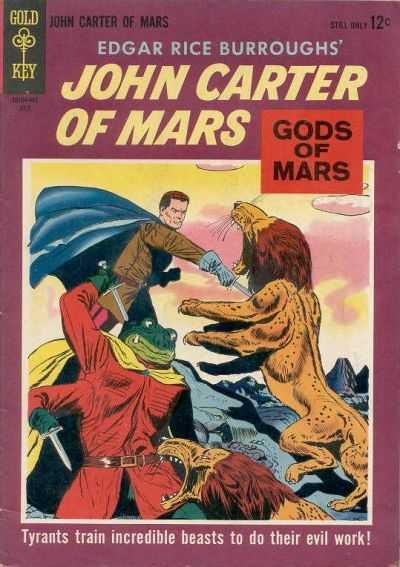 John Carter of Mars #2 (1964) Comic Books John Carter of Mars