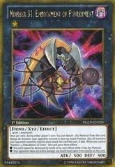 Number 31: Embodiment of Punishment [1st Edition] PGLD-EN024 YuGiOh Premium Gold Prices