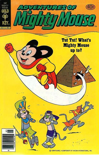 Adventures of Mighty Mouse #167 (1979) Comic Books Adventures of Mighty Mouse