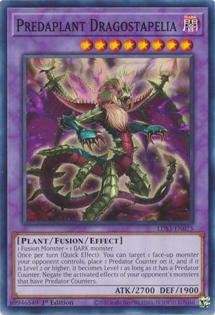 Predaplant Dragostapelia LDS3-EN075 YuGiOh Legendary Duelists: Season 3