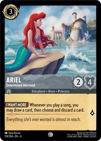 Ariel - Determined Mermaid #174 Lorcana Ursula's Return