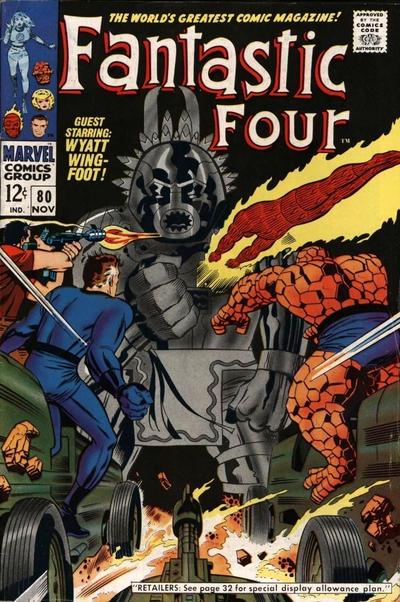 Fantastic Four #80 (1968) Comic Books Fantastic Four