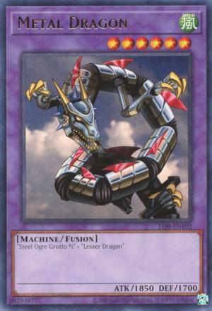 Metal Dragon LOB-EN102 YuGiOh Legend of Blue Eyes White Dragon: 25th Anniversary