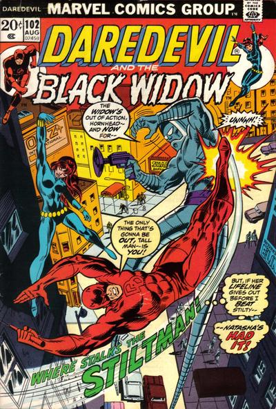 Daredevil #102 (1973) Comic Books Daredevil