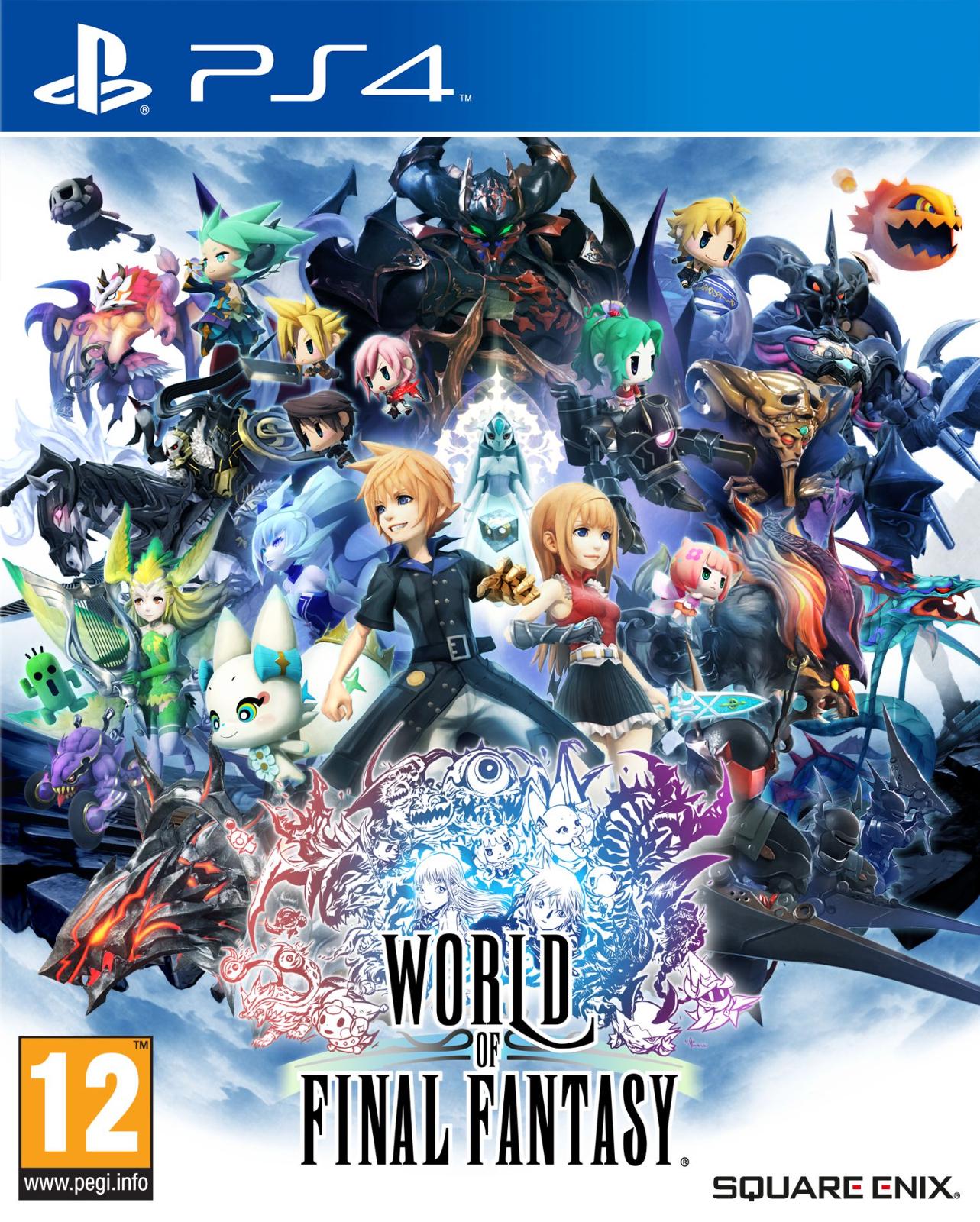 World of Final Fantasy PAL Playstation 4