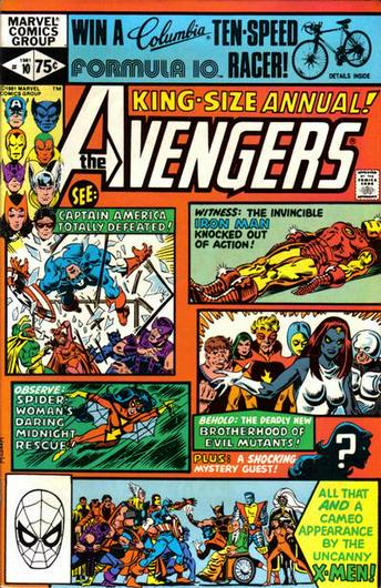 Avengers Annual #10 (1981) Cover Art