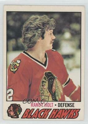 Randy Holt #34 Hockey Cards 1977 O-Pee-Chee