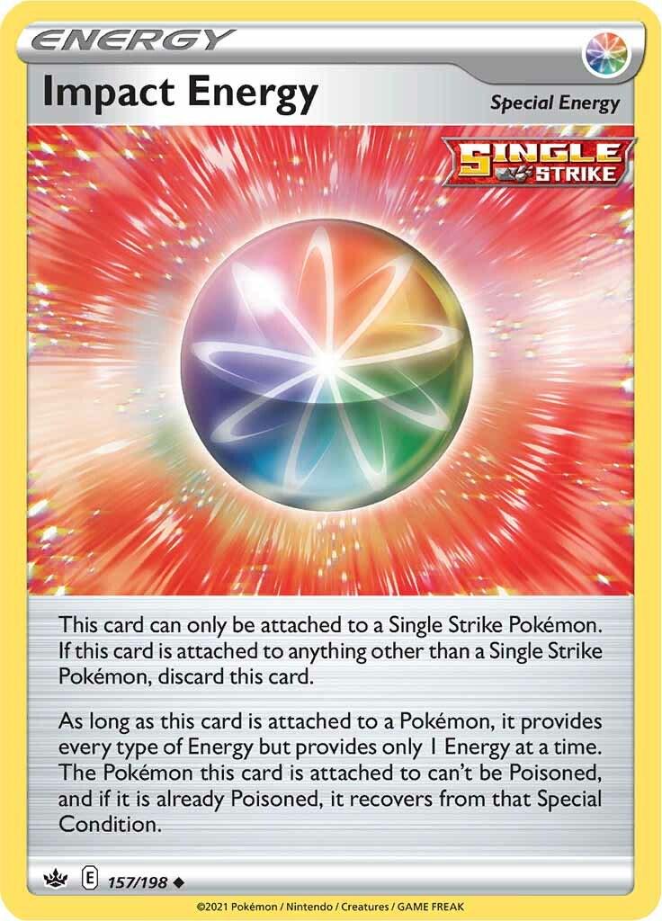 Impact Energy #157 Pokemon Chilling Reign
