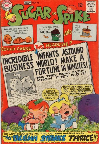 Sugar & Spike #76 (1968) Comic Books Sugar & Spike