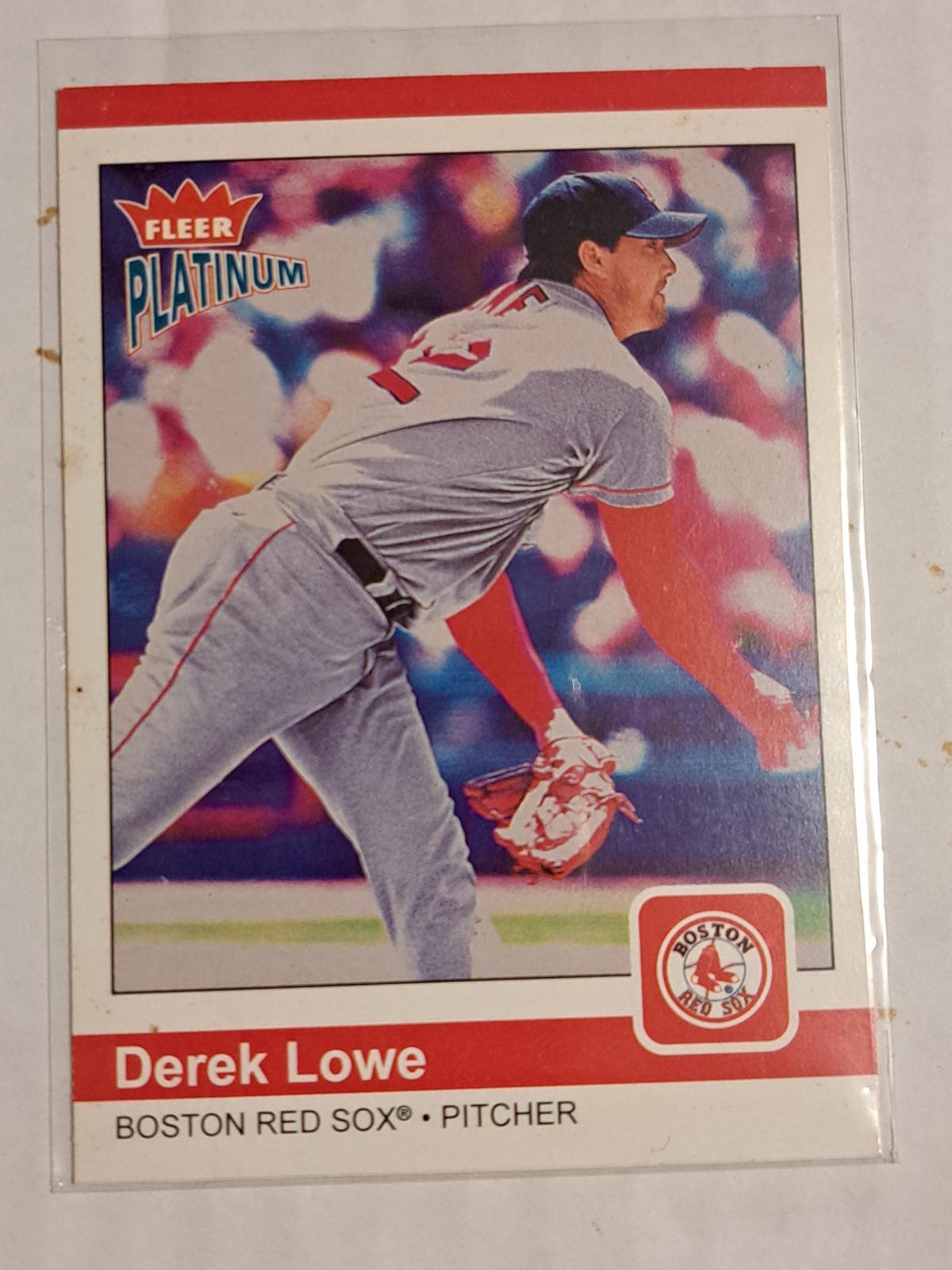 derek lowe #21 Baseball Cards 2002 Leaf Rookies & Stars
