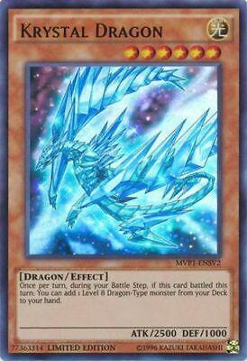 Krystal Dragon MVP1-ENSV2 YuGiOh The Dark Side of Dimensions Movie Pack