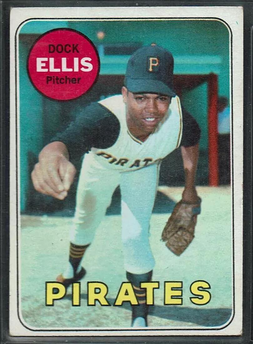 Dock Ellis #286 Baseball Cards 1969 Topps