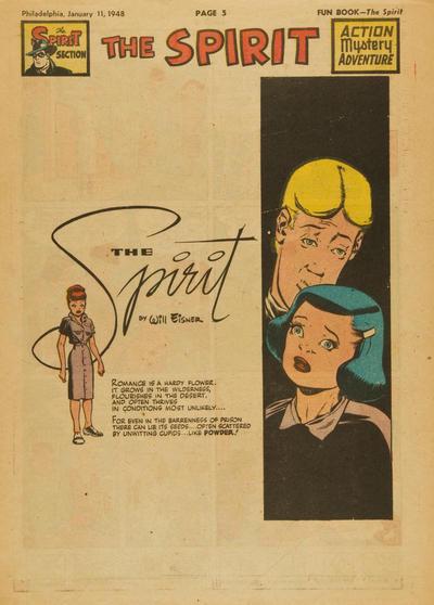 Spirit #1/11/1948 (1948) Comic Books Spirit