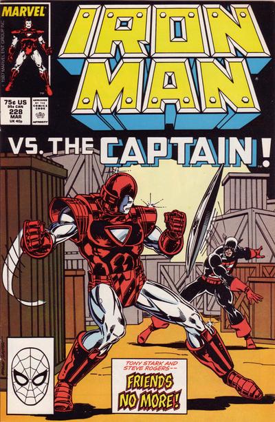 Iron Man #228 (1988) Comic Books Iron Man