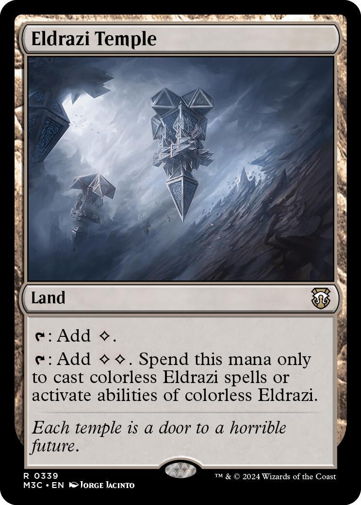 Eldrazi Temple #339 Magic Modern Horizons 3 Commander
