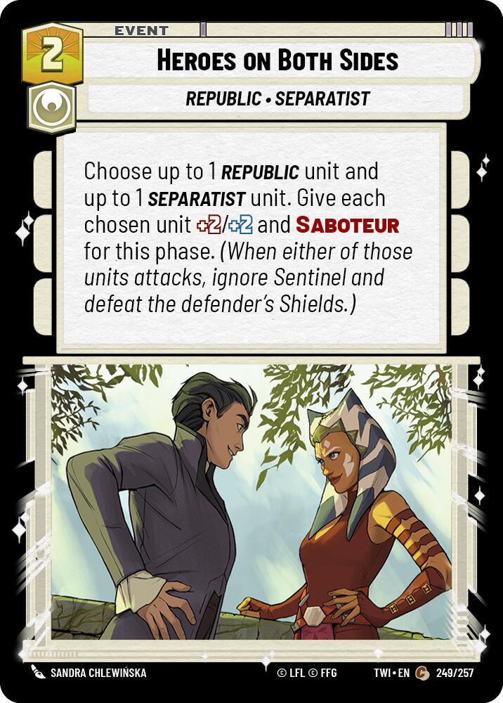Heroes on Both Sides [Foil] #249