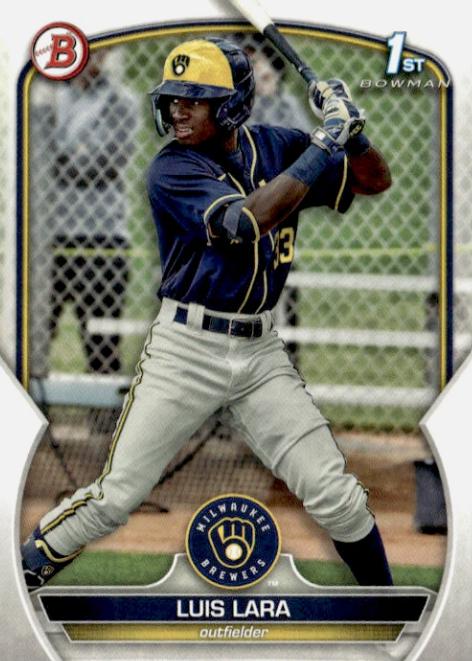 Luis Lara #BP-100 2023 Bowman Prospects Baseball