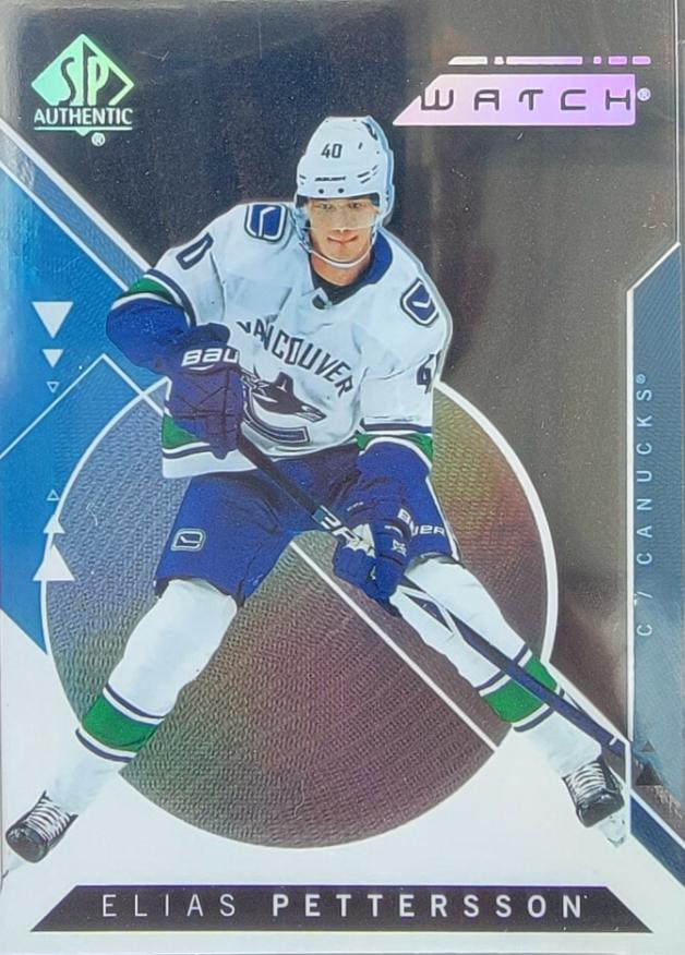 Elias Pettersson #189 2018-19 SP Authentic Hockey