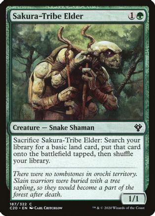 Sakura-Tribe Elder Magic Commander 2020